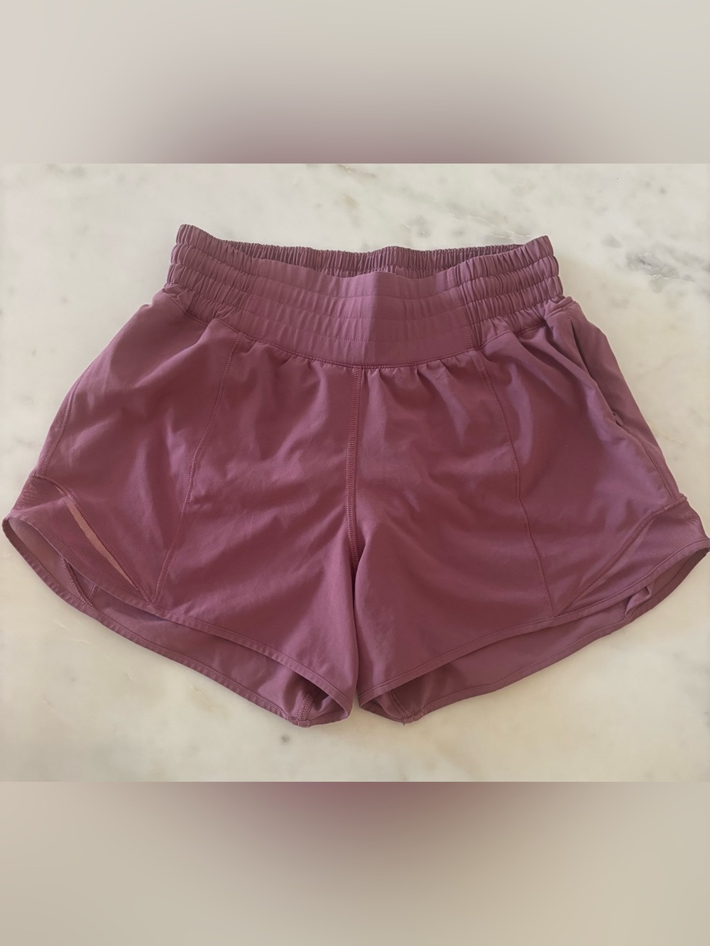 Lululemon Hotty Hot Lined Athletic Short Rose - Size 2